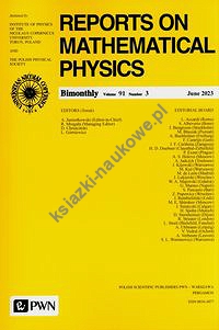 Reports on Mathematical Physics 91/3