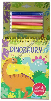 Baw się kolorami! Dinozaury