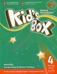 Kids Box 4 Activity Book with Online Resources