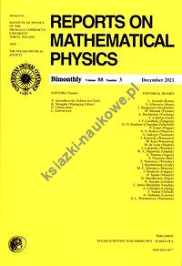Reports On Mathematical Physics 88/3 Pergamon