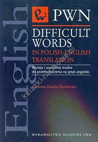 Difficult words in Polish-english translation